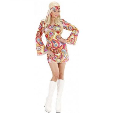 Déguisement Hippie Girl Femme - Taille au Choix Déguisement Hippie Girl Femme - Taille au Choix