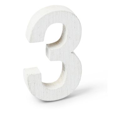 Chiffre "3" en Bois - 5 cm Chiffre "3" en Bois - 5 cm