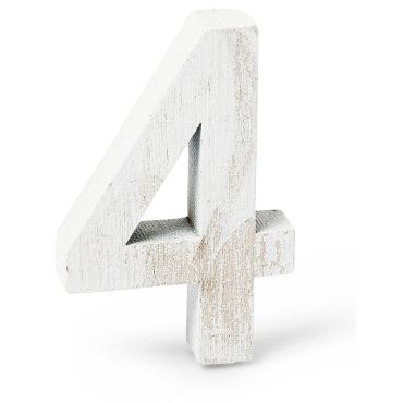 Chiffre "4" en Bois - 5 cm Chiffre "4" en Bois - 5 cm