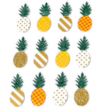 Sachet de 12 Stickers Ananas Sachet de 12 Stickers Ananas