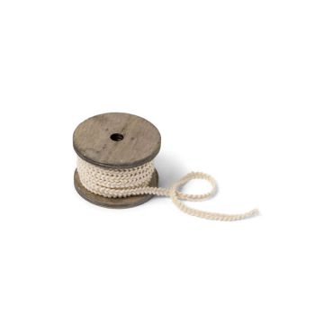 Bobine de ruban tressé 3m - Ivoire Bobine de ruban tressé 3m - Ivoire