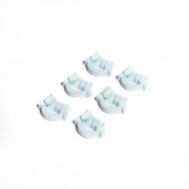 Sachet de 6 Chevaux à Bascule Adhésifs - Bleu