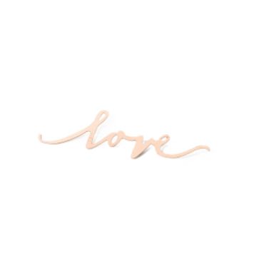 Sachet de 10 Confettis de Table "Love" - Rose Gold Sachet de 10 Confettis de Table "Love" - Rose Gold