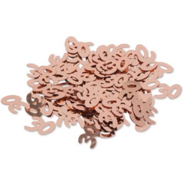 Sachet de confettis de table d'anniversaire "30 ans" - Rose gold Sachet de confettis de table d'anniversaire "30 ans" - Rose gold