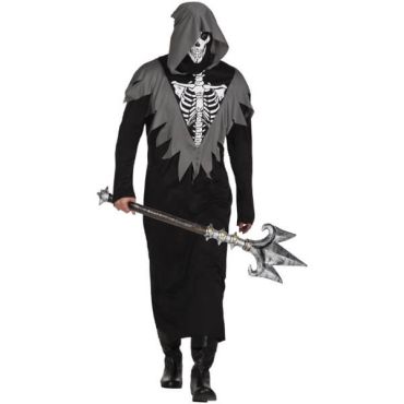 Déguisement de squelette de la mort pour homme Déguisement de squelette de la mort pour homme