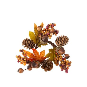 Un splendide rond de serviette avec de nombreux symboles de l'automne | jourdefete.com Un splendide rond de serviette avec de nombreux symboles de l'automne | jourdefete.com