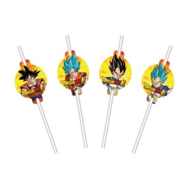 Ce lot de 8 pailles médaillon en papier à l'effigie de Son Gokû et Vegeta sera parfait sur la table lors de l’anniversaire "Dragon Ball Super ®" de votre enfant | jourdefete.com Ce lot de 8 pailles médaillon en papier à l'effigie de Son Gokû et Vegeta sera parfait sur la table lors de l’anniversaire "Dragon Ball Super ®" de votre enfant | jourdefete.com