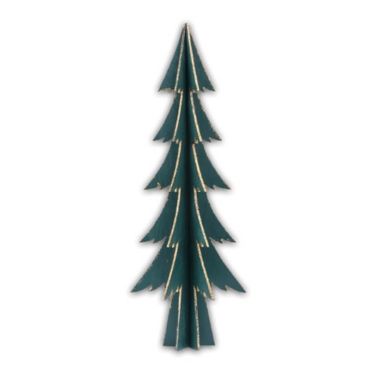 Décoration à Poser Noël - Bois - Grand Sapin Vert Foncé avec Paillettes - Or Décoration à Poser Noël - Bois - Grand Sapin Vert Foncé avec Paillettes - Or