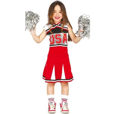 Costume de Cheerleader Fille - Taille au Choix Costume de Cheerleader Fille - Taille au Choix
