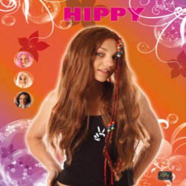 Perruque Hippie Chatain Perruque Hippie Chatain