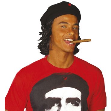 Bérêt Guevara avec Cheveux Bérêt Guevara avec Cheveux