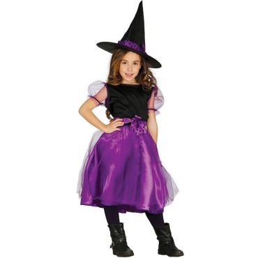 Déguisement pour Fille Sorcière Violette - Taille au Choix Déguisement pour Fille Sorcière Violette - Taille au Choix