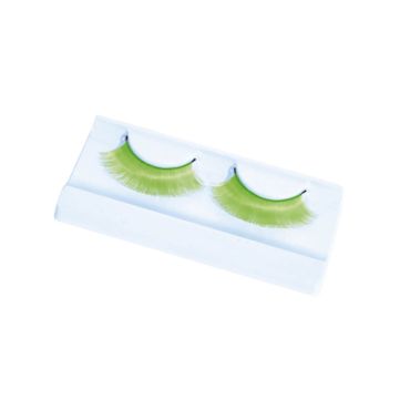 Faux cils fluo - Vert Faux cils fluo - Vert