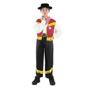 Costume de petit shérif - 4/6 ans Costume de petit shérif - 4/6 ans