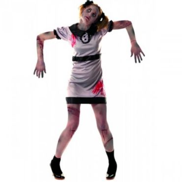 Déguisement Femme - Écolière Zombie - Taille Unique Déguisement Femme - Écolière Zombie - Taille Unique