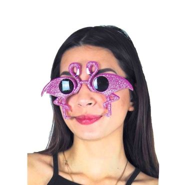 Lunettes Flamant Rose pour Adulte Lunettes Flamant Rose pour Adulte