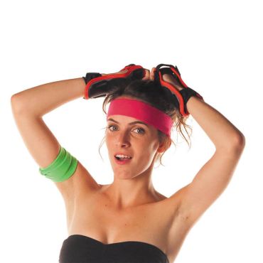 Bandeau 80's - Rose fluo - Adulte Bandeau 80's - Rose fluo - Adulte