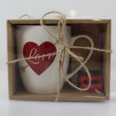 Mug avec Râpe à Chocolat – Love avec Flèche Mug avec Râpe à Chocolat – Love avec Flèche