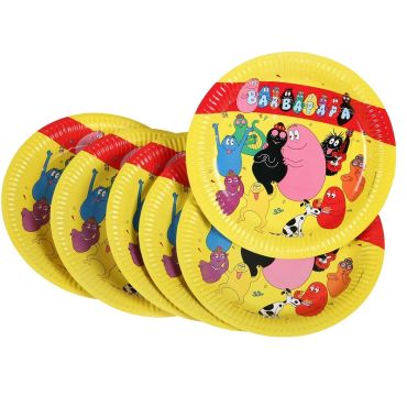 6 Assiettes Barbapapa 6 Assiettes Barbapapa