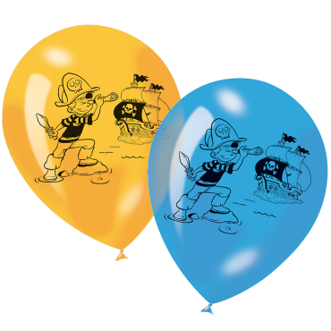6 Ballons de Baudruche - Collection Pirate 6 Ballons de Baudruche - Collection Pirate
