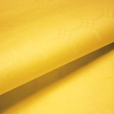 Rouleau de Nappe Damassé Jaune Vif 25 m Rouleau de Nappe Damassé Jaune Vif 25 m