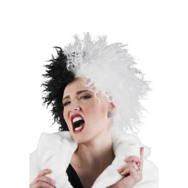 Perruque Cruella Devil Perruque Cruella Devil