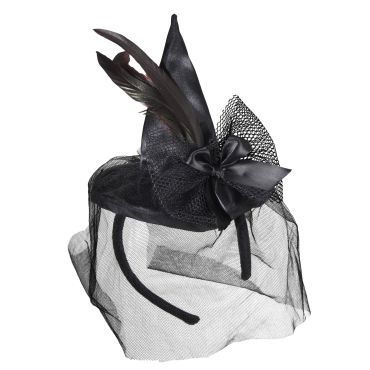 Serre-Tête Chapeau de Sorcière et son Voile Serre-Tête Chapeau de Sorcière et son Voile