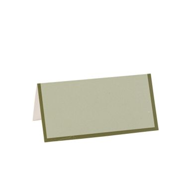 Marque-places bi-color vert sauge et vert de gris en papier 8x4 cm | jourdefete.com Marque-places bi-color vert sauge et vert de gris en papier 8x4 cm | jourdefete.com