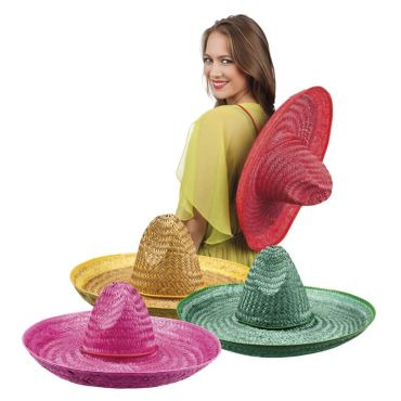 Sombrero Santiago Mexicain - Couleur au choix Sombrero Santiago Mexicain - Couleur au choix