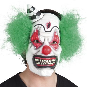 Masque en Latex de Clown Défiguré Masque en Latex de Clown Défiguré