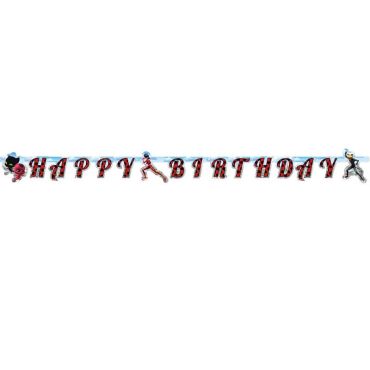 Bannière "Happy Birthday"- Miraculous Ladybug