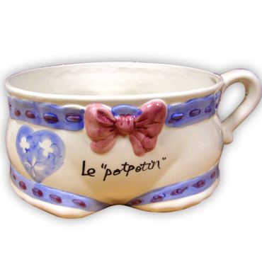 Pot de Chambre "Le Popotin de la Mariée" Pot de Chambre "Le Popotin de la Mariée"