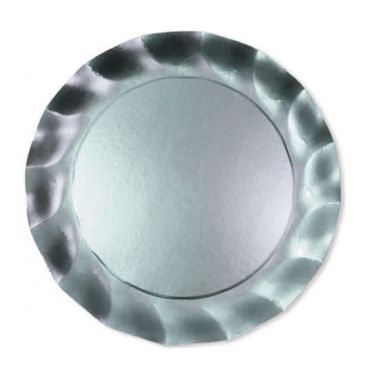 5 SOUS-ASSIETTES VAGUES EN CARTON - ARGENT SATINÉ | JOURDEFETE.COM 5 SOUS-ASSIETTES VAGUES EN CARTON - ARGENT SATINÉ | JOURDEFETE.COM