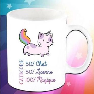 Mug Caticorn Rose