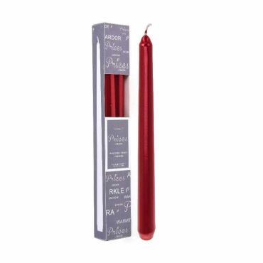 2 Bougies Chandelles - Rouge 2 Bougies Chandelles - Rouge