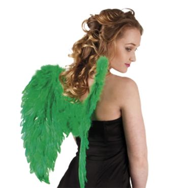 Ailes d'Ange - 50 x 50 cm - Vert Herbe | jourdefete.com Ailes d'Ange - 50 x 50 cm - Vert Herbe | jourdefete.com