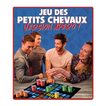 Jeu des petits chevaux revisité en version apéro avec verres colorés | jourdefete.com Jeu des petits chevaux revisité en version apéro avec verres colorés | jourdefete.com