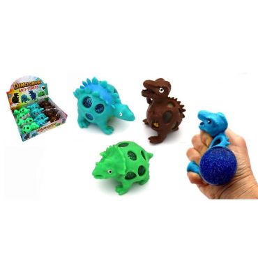 Dinosaure anti-stress avec paillettes modèle aléatoire Dinosaure anti-stress avec paillettes modèle aléatoire