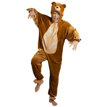 Costume d’Ours Brun en peluche pour ado | jourdefete.com Costume d’Ours Brun en peluche pour ado | jourdefete.com