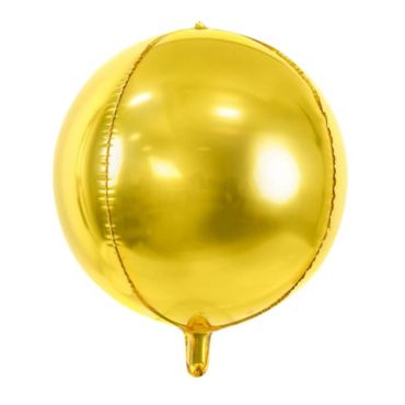 ballon en aluminium rond 4D couleur or de 38 cm | jourdefete.com ballon en aluminium rond 4D couleur or de 38 cm | jourdefete.com