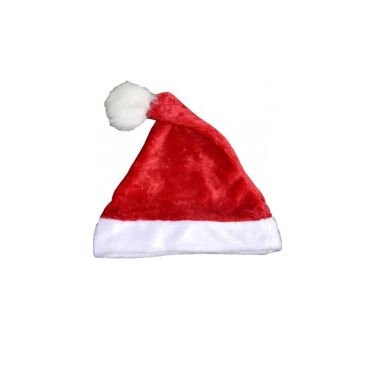 bonnet de noël peluche de 38 cm pour adulte | jourdefete.com bonnet de noël peluche de 38 cm pour adulte | jourdefete.com