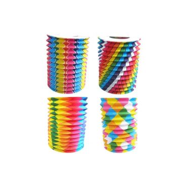 lot de 12 lampions cylindriques 16 cm | jourdefete.com lot de 12 lampions cylindriques 16 cm | jourdefete.com