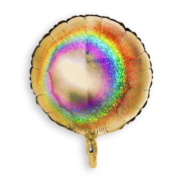 ballon aluminium rond or holographique de 45 cm | jourdefete.com ballon aluminium rond or holographique de 45 cm | jourdefete.com