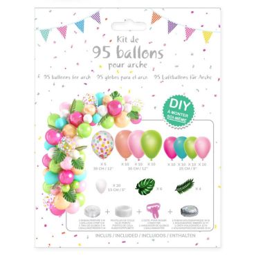 kit 95 ballons pour arche | jourdefete.com kit 95 ballons pour arche | jourdefete.com