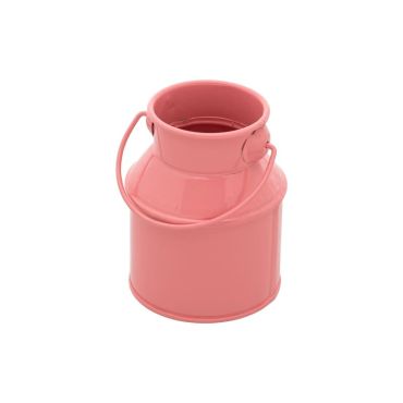 Un joli pot à lait rose pour des fleurs ou des contenants | jourdefete.com Un joli pot à lait rose pour des fleurs ou des contenants | jourdefete.com