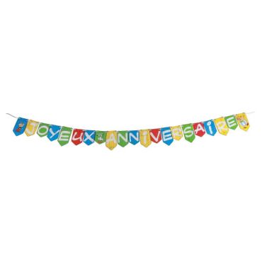 Guirlande Joyeux Anniversaire Astérix avec fanions colorés et personnages de la BD | jourdefete.com Guirlande Joyeux Anniversaire Astérix avec fanions colorés et personnages de la BD | jourdefete.com