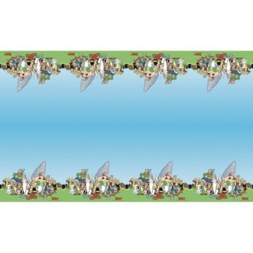 Nappe Astérix en papier recyclé pour décoration anniversaire thème gaulois | jourdefete.com Nappe Astérix en papier recyclé pour décoration anniversaire thème gaulois | jourdefete.com
