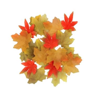 Feuilles d’érable en tissu dégradé d’ocre pour déco automnale | jourdefete.com Feuilles d’érable en tissu dégradé d’ocre pour déco automnale | jourdefete.com