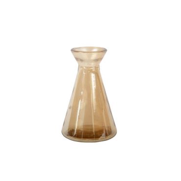 Vase Gaspard Verre Fumé Ambre 11 x 6,8 cm Vase Gaspard Verre Fumé Ambre 11 x 6,8 cm
