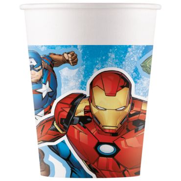 Gobelets Avengers en carton 25 cl avec Iron Man et Captain America | jourdefete.com Gobelets Avengers en carton 25 cl avec Iron Man et Captain America | jourdefete.com
